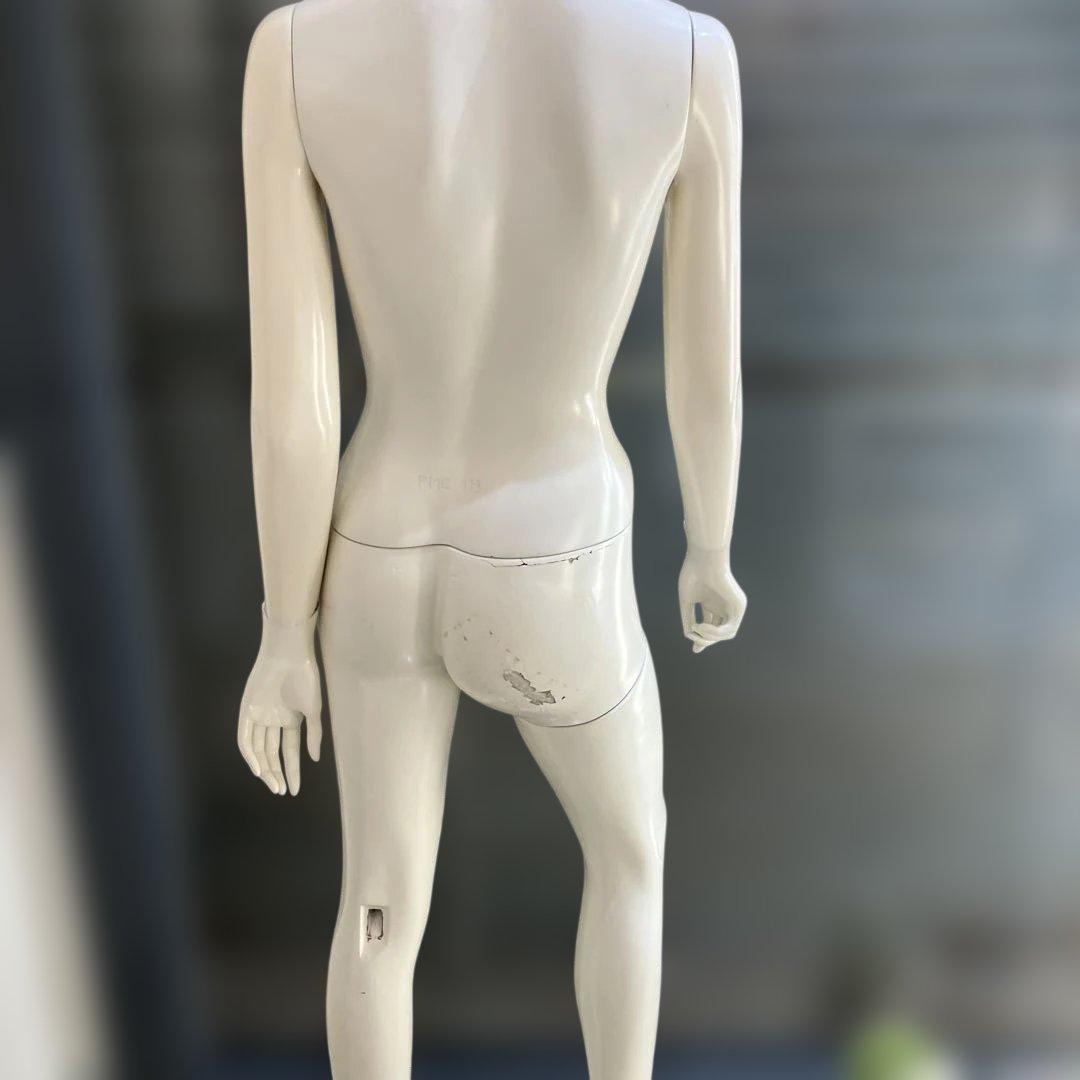 ホワイト女性用マネキン スタンド付き