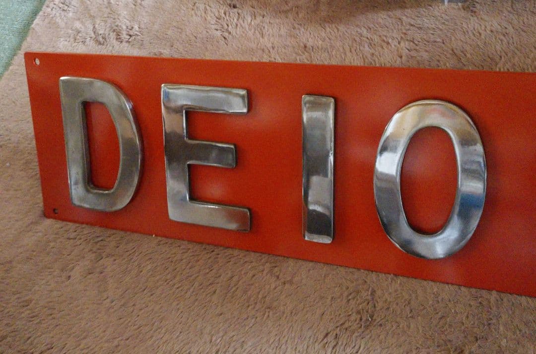 【鉄道部品】DE10 1107張替プレート