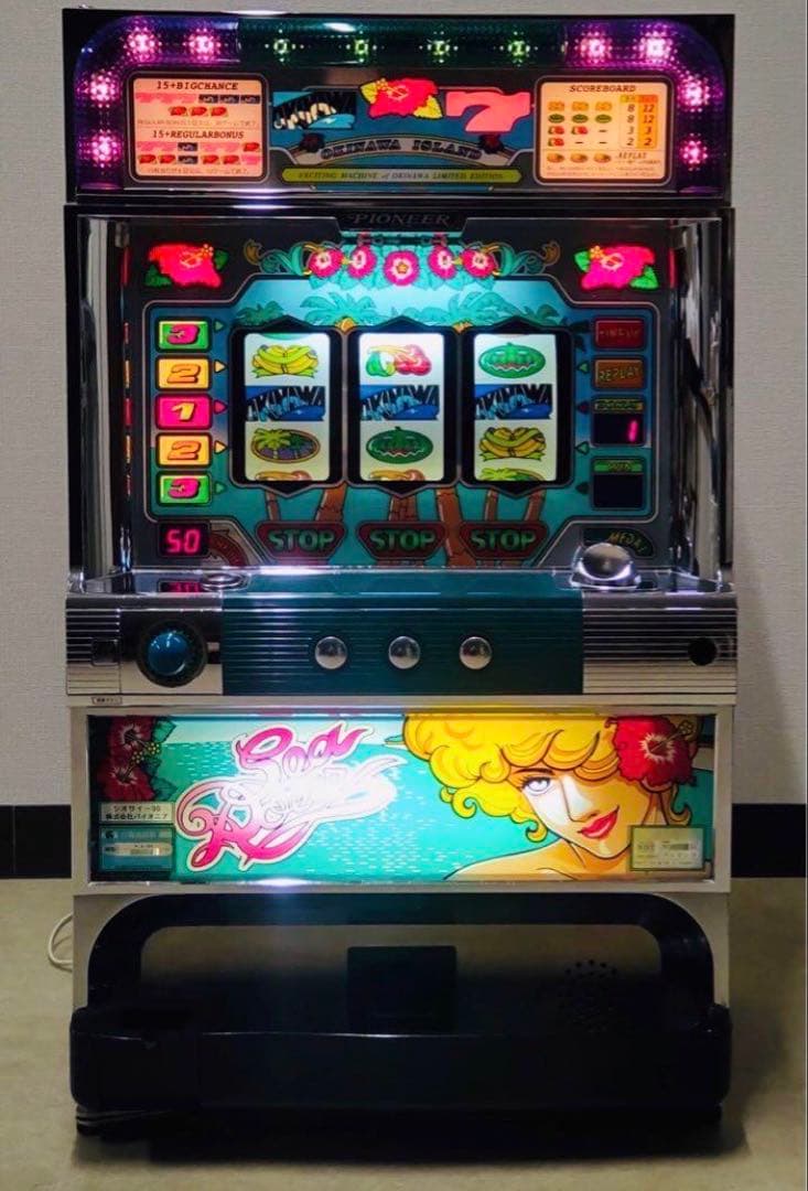 ４号機☆シオサイ３０☆パイオニア パチスロ 実機☆
