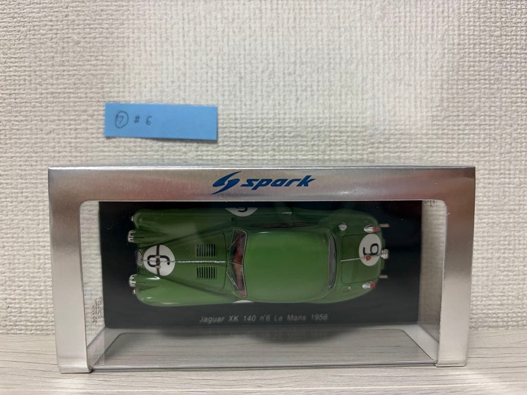 Jaguar XK '140 #6 Le Mans 1956 ミニカー