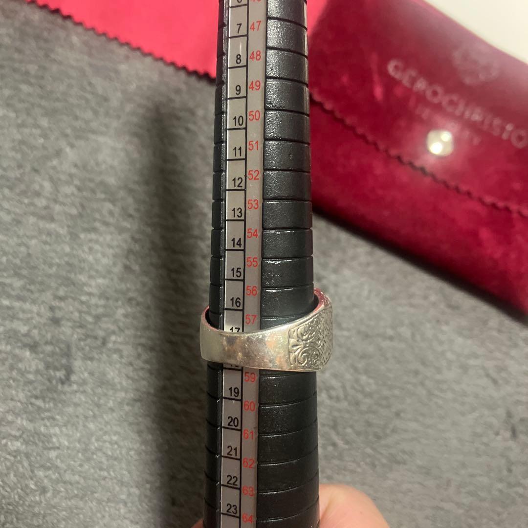 ジェロクリスト　Gerochristo リング　指輪　赤　レッド　0707