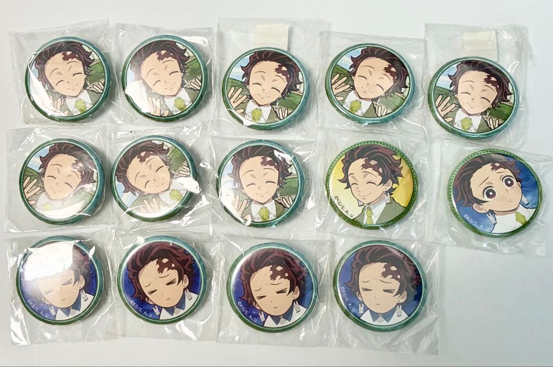 【希少】キメツ学園　くじ引き缶バッジ　炭治郎