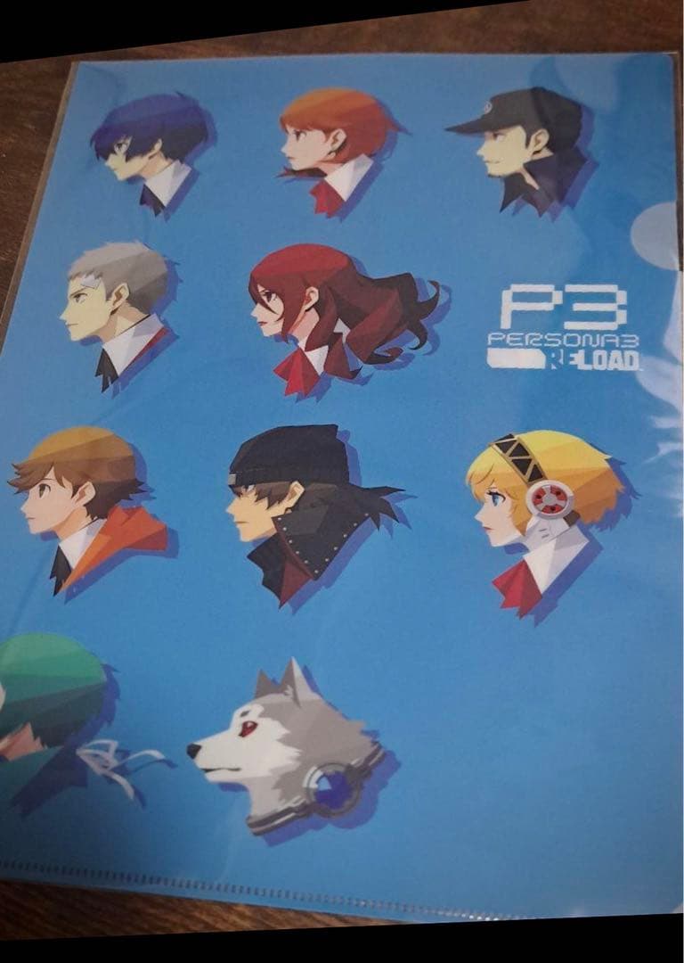 ペルソナ　クリアファイル