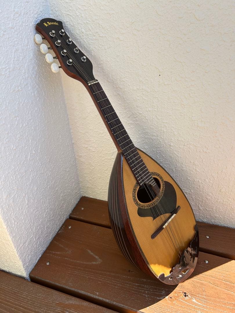 マンドリン 木曽鈴木 Suzuki No.20日本製 動作品 ハードケース付