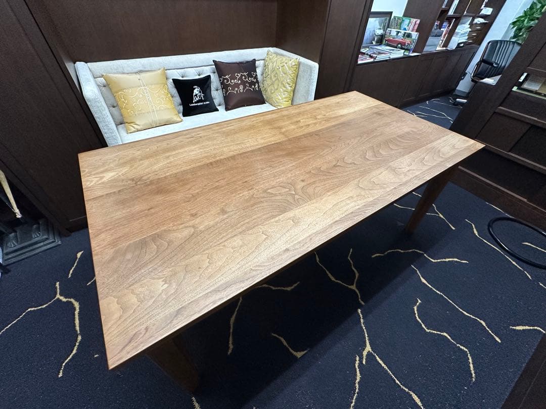 WEBBダイニングテーブル 木製ナチュラルウッドテーブル 大きめ