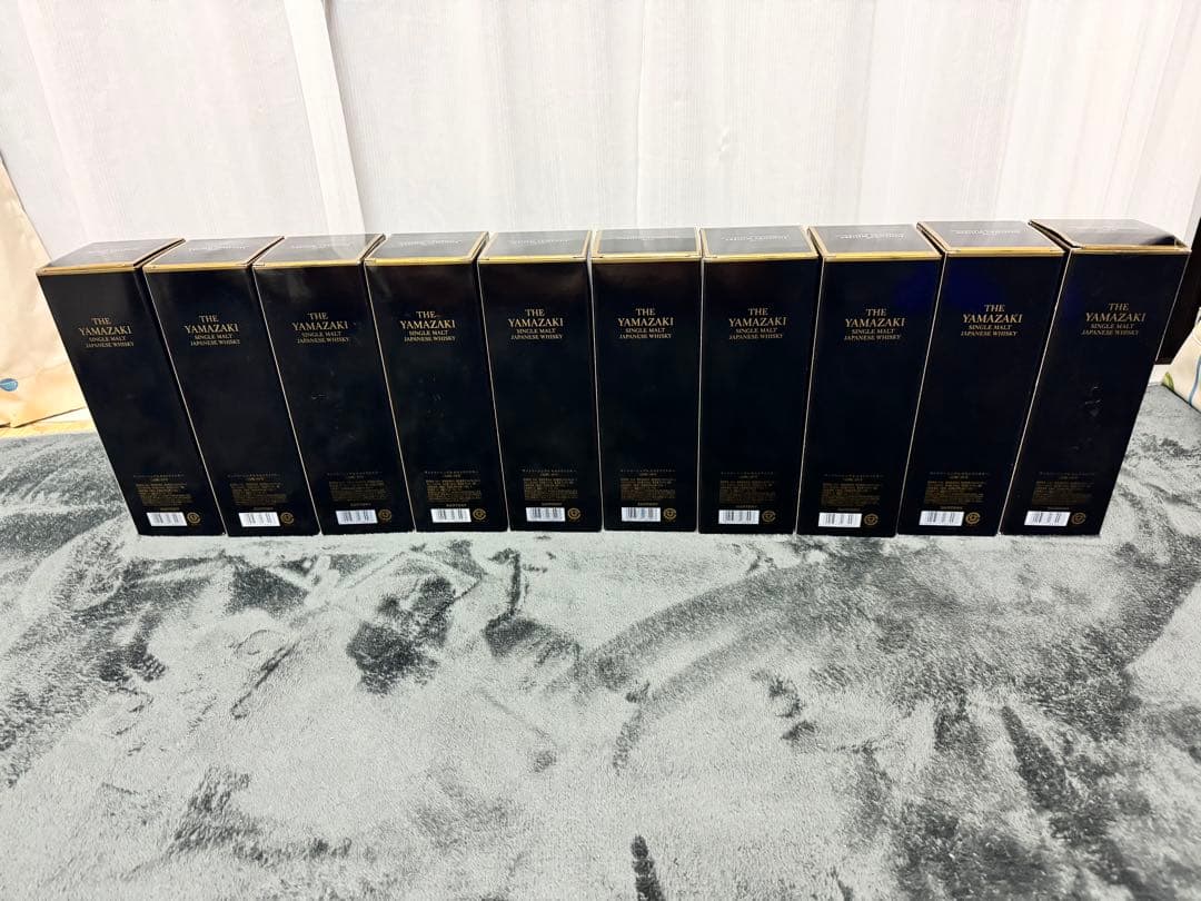 山崎 18年 ウイスキー 空箱のみ10枚セット