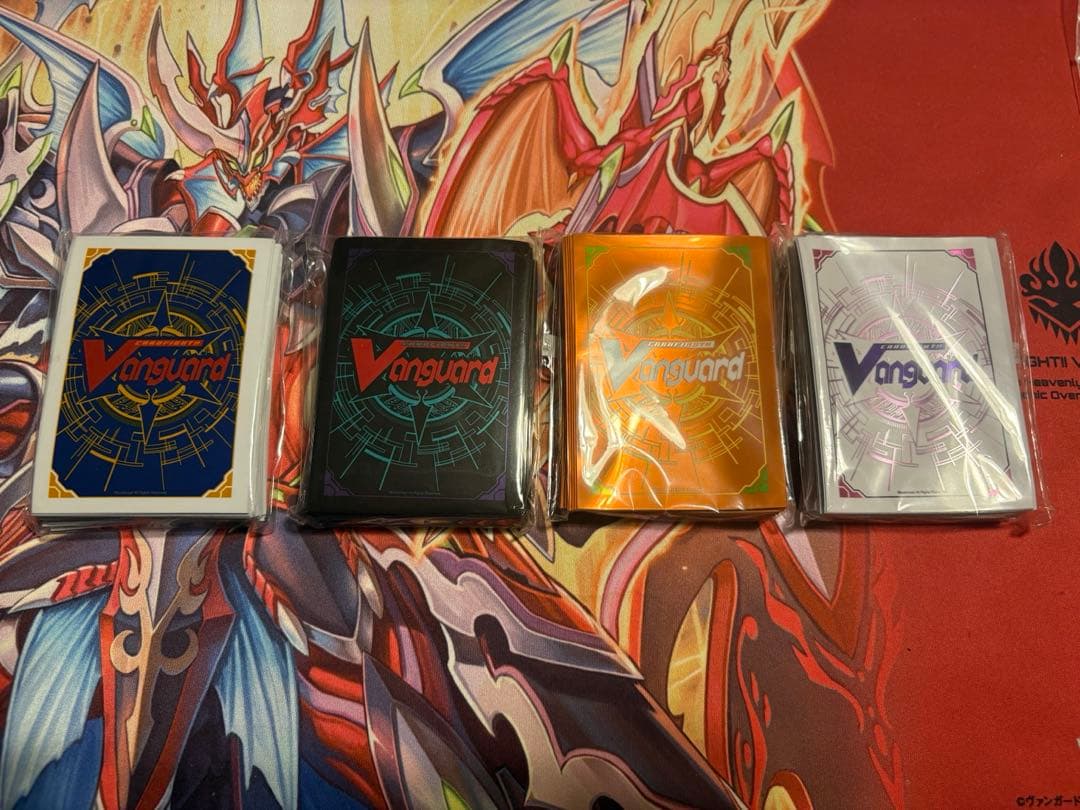 【未開封】ヴァンガード ロゴ スリーブ 4種 セット売り