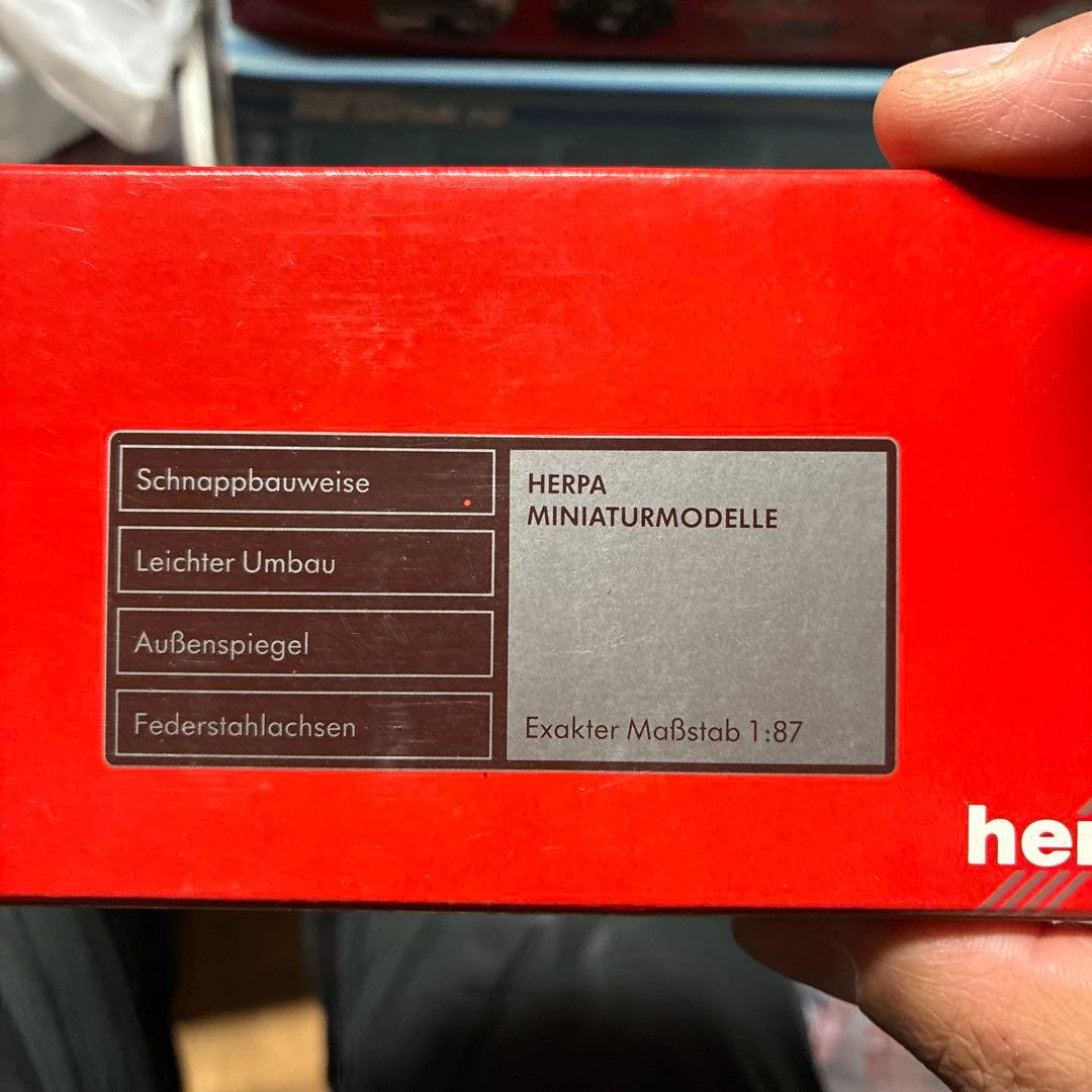 herpa トレーラーヘッド、３台セット