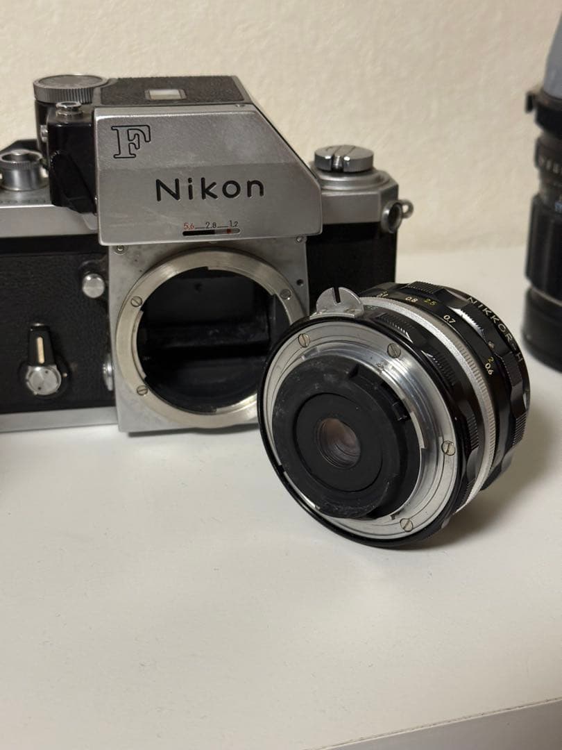 動作品　Nikon Ｆフォトミック　28mmF3.5　一眼レフカメラ