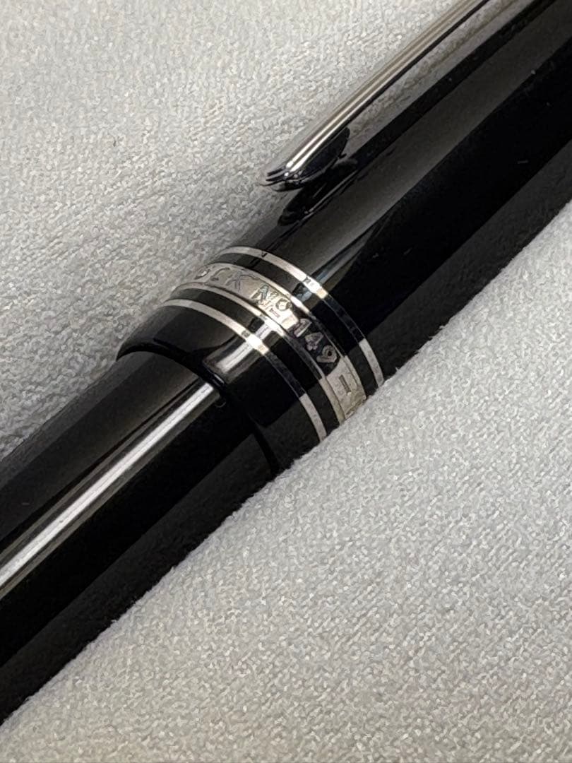 モンブラン　万年筆　マイスターシュテュック プラチナコーティング 149 F