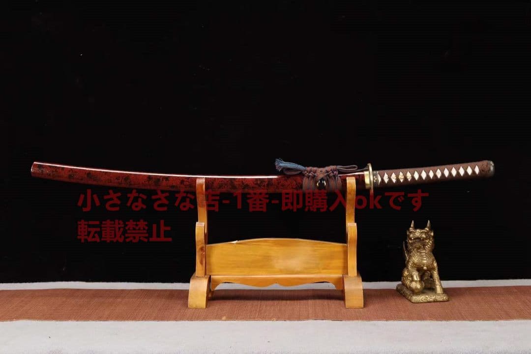 【逆刃の侍】武具　刀装具　日本刀　模造刀 居合刀 鍛造打 鋼刀 鑑賞用