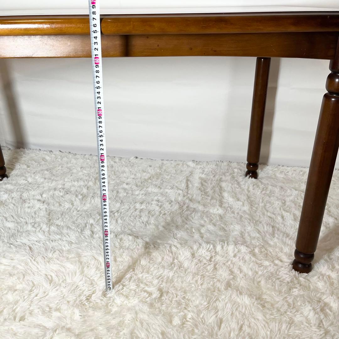 【引き取り可】カリモク家具　karimoku オールドカリモクダイニングテーブル