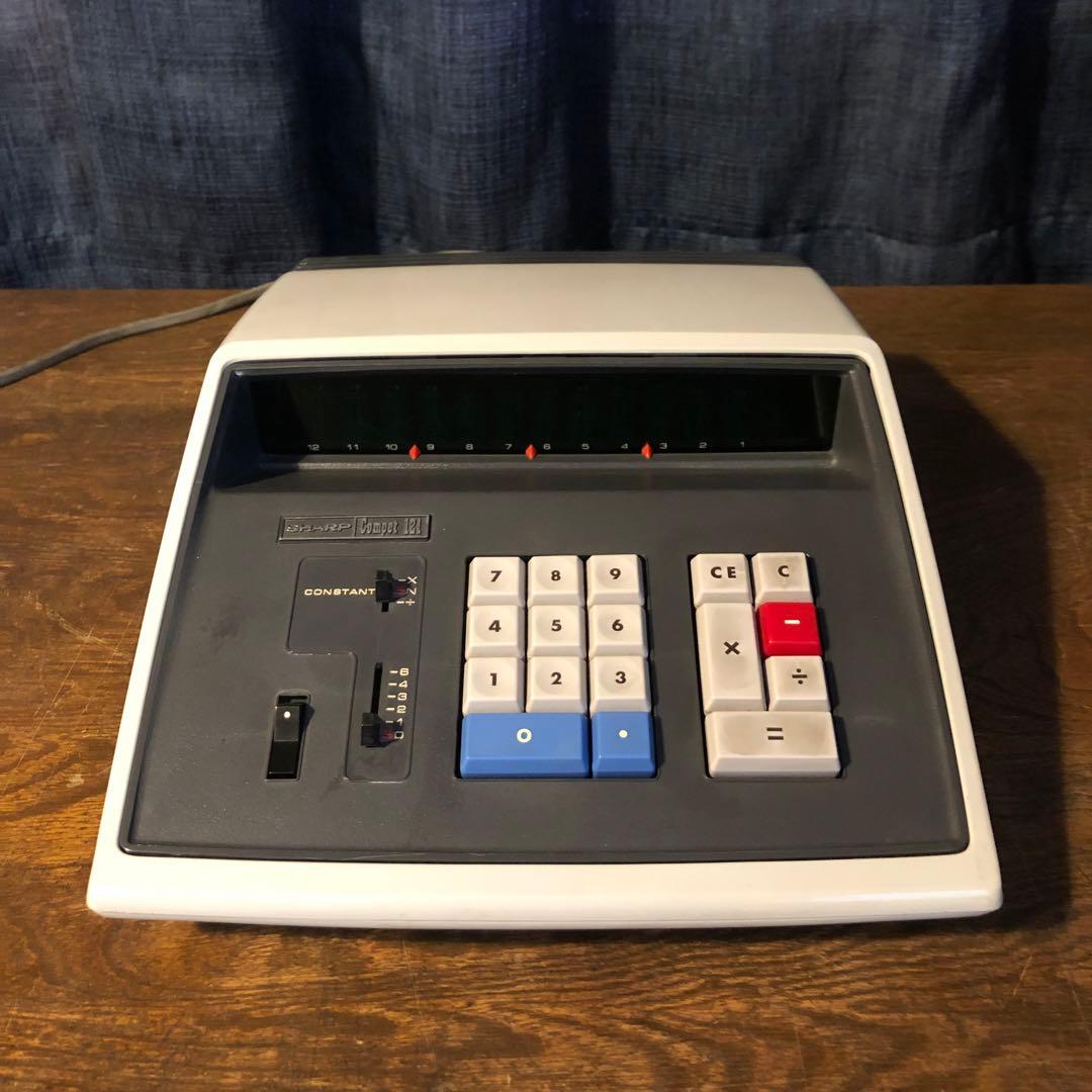 ◆ シャープ SHARP コンペット Compet 電卓 計算機 ビンテージ