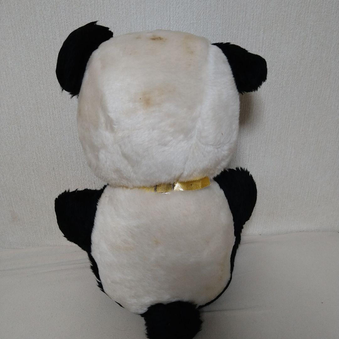 ▲昭和レトロ 大きなパンダのぬいぐるみ　ビンテージ