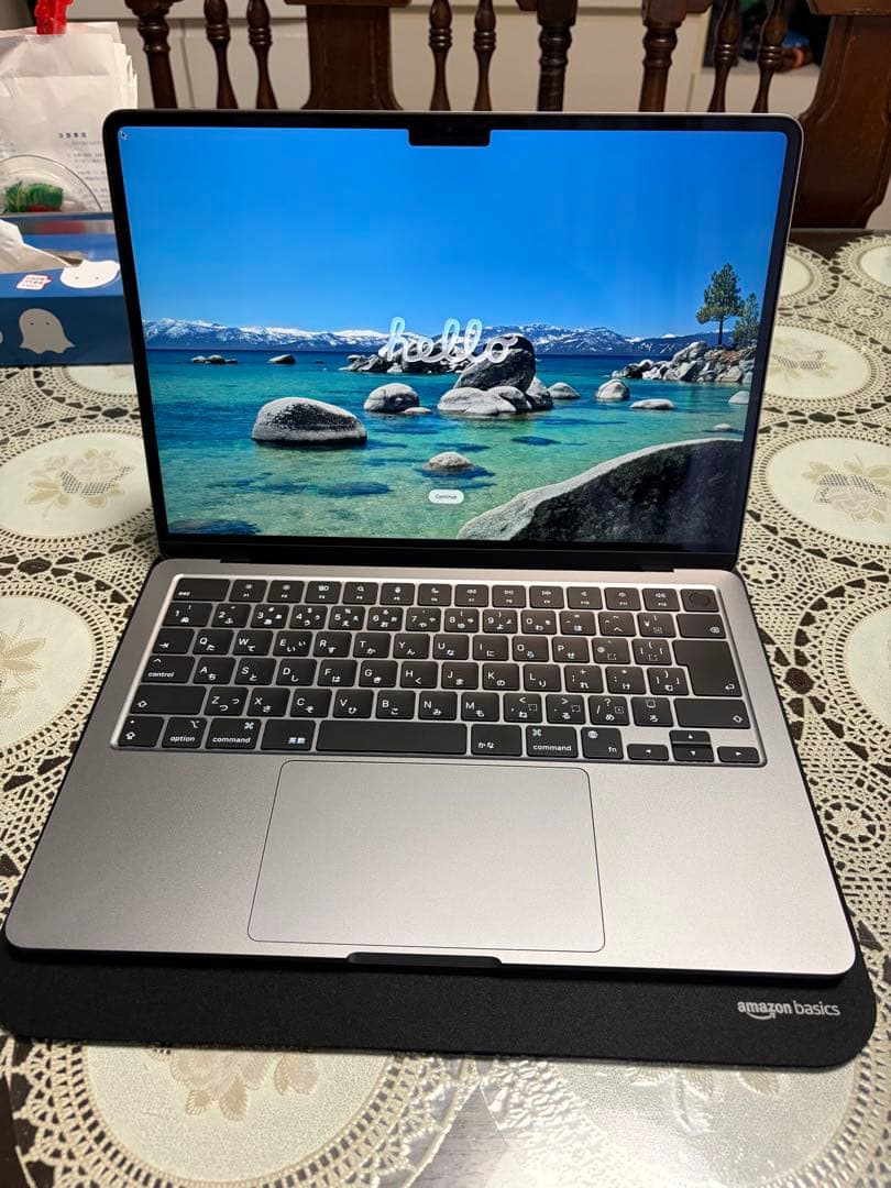 極美品Apple MacBook AIR M3、13.6インチ(KTM)