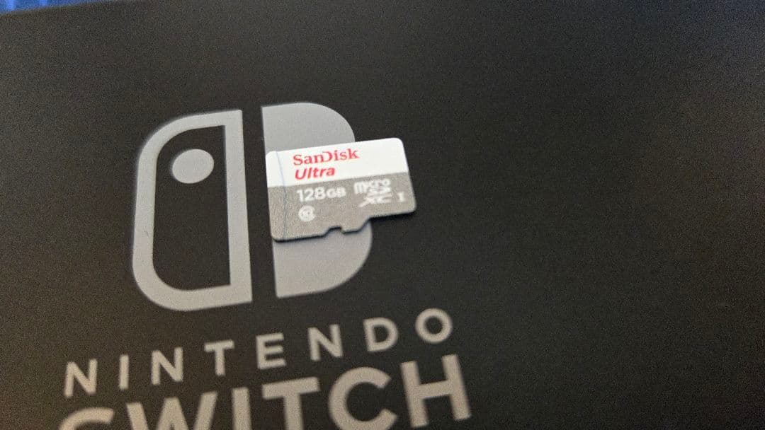 【バッテリー強化】Switch HAC-001(-01) 本体+SD128ギガ