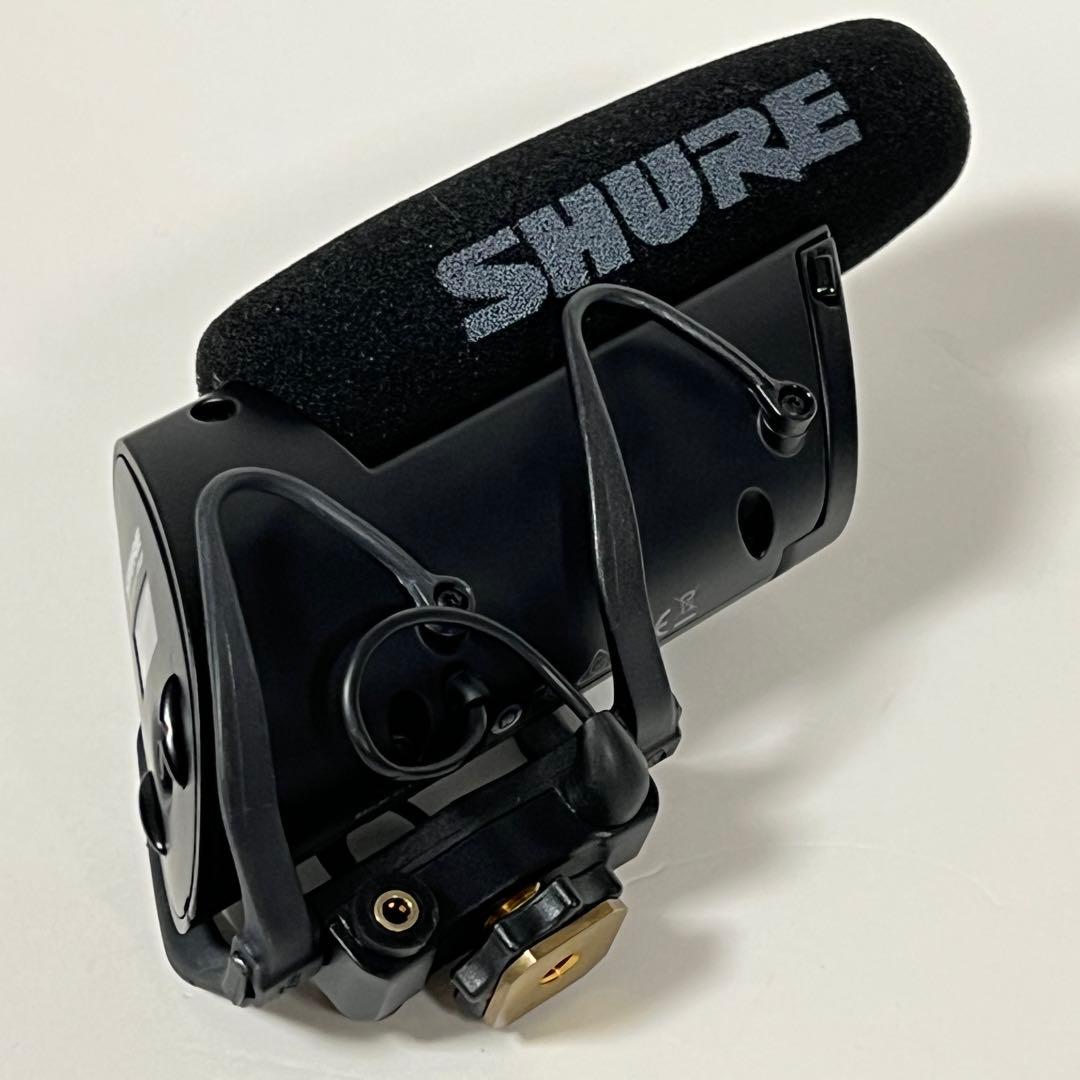 美品　SHURE カメラマウントマイクロホン（国内正規品）