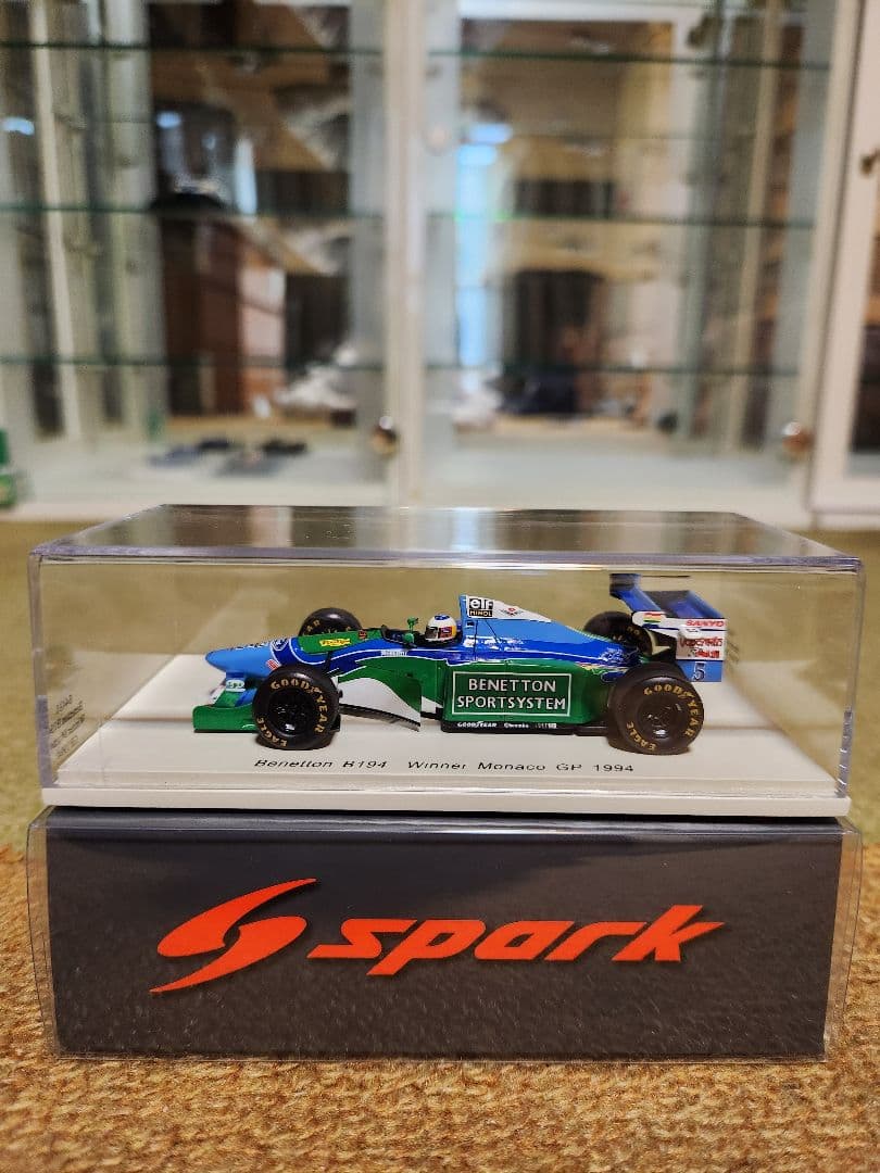 ミニカー 1/43 Spark Benetton B194 Monaco GP 1994