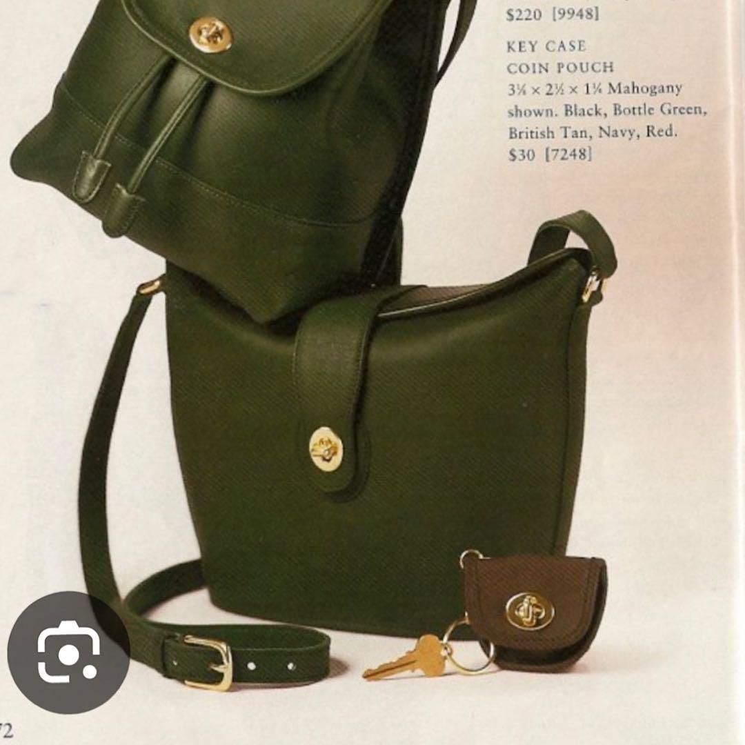 小物 vintage coach 7248 KEY CASE COIN POUCH