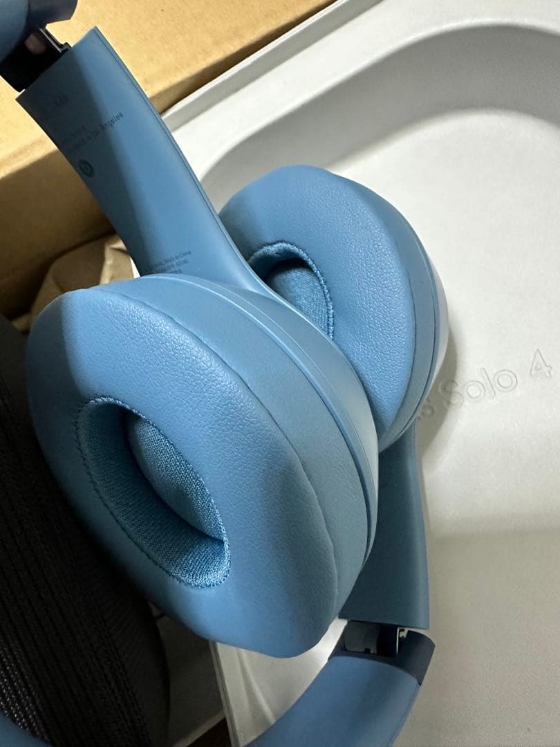 美品 Beats Solo 4 ストレートブルー