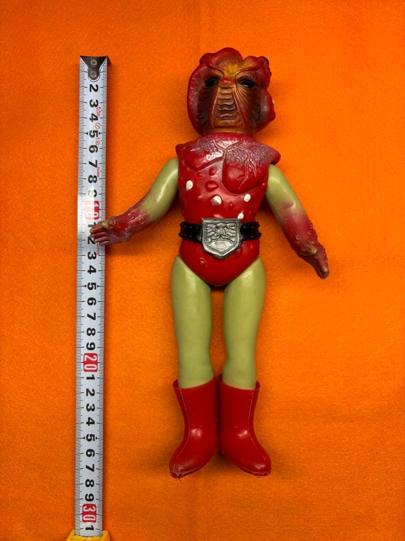 当時物 仮面ライダー 旧バンダイ キノコモルグ ソフビ レア品