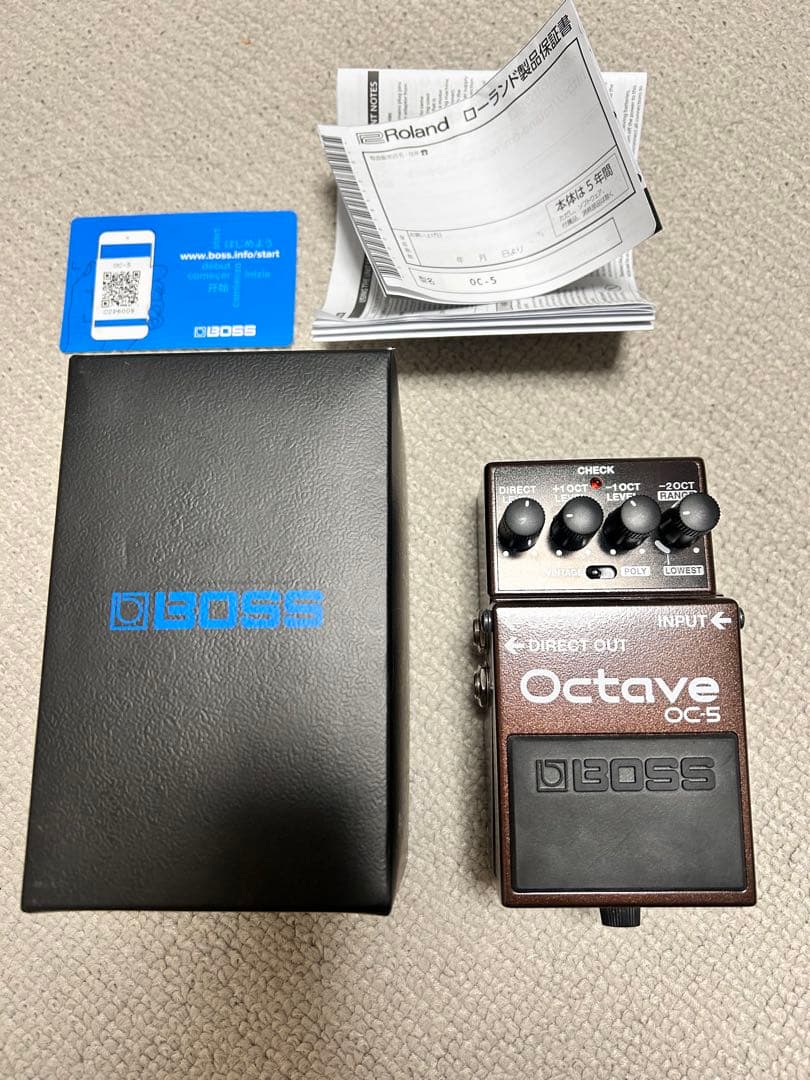 BOSS オクターブエフェクター OC-5