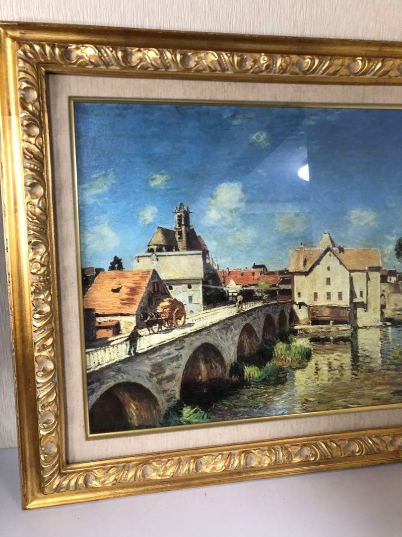 【風景画】アルフレッド シスレー モレの橋