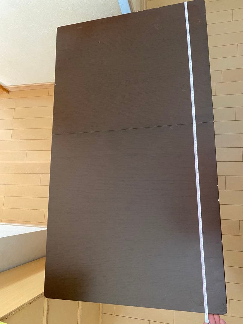 【tekkamaki816】木製ミシン台　折りたたみ式