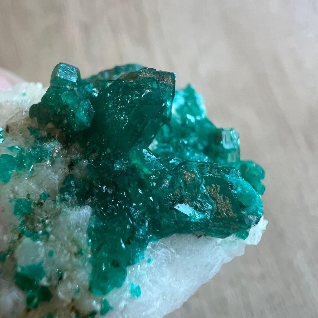 ダイオプテーズ ウィレマイト 鉱物 標本 原石