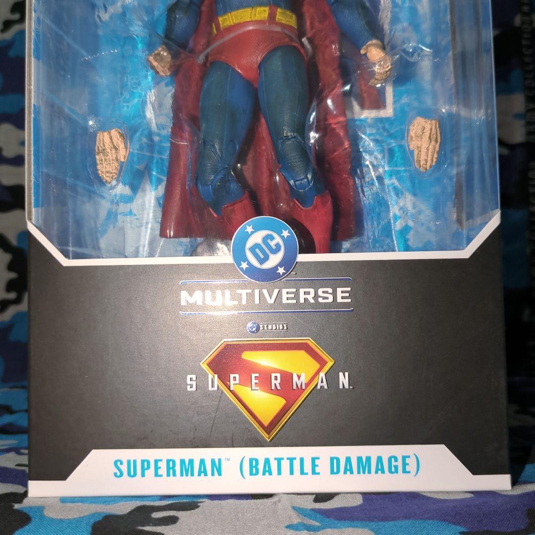ＤＣマルチバース✨ゴールドラベルスーパーマン《バトルダメージver》新品未開封品