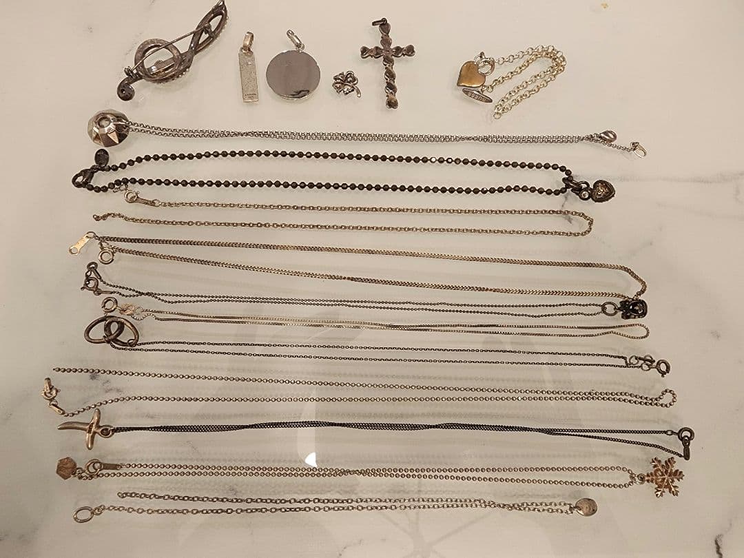 銀 Silver シルバー 925 ネックレス 70g！！！！！！まとめ売り