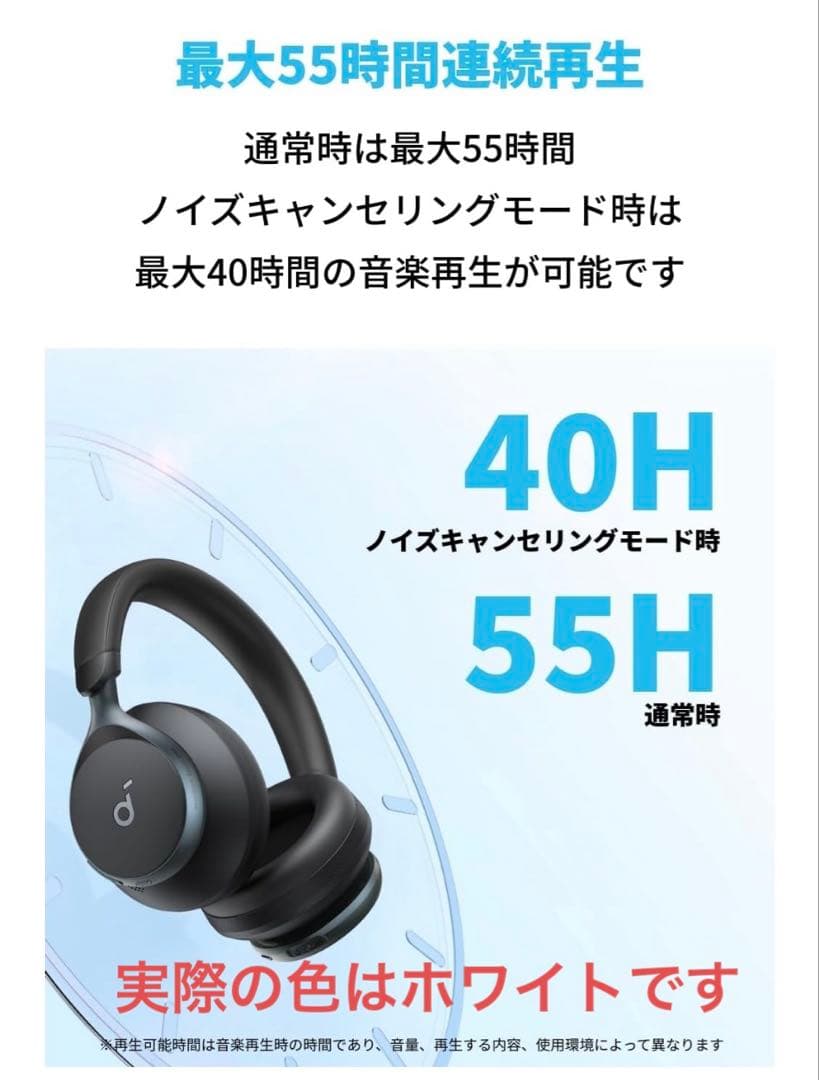 【新品】soundcore Space One ワイヤレスヘッドフォン