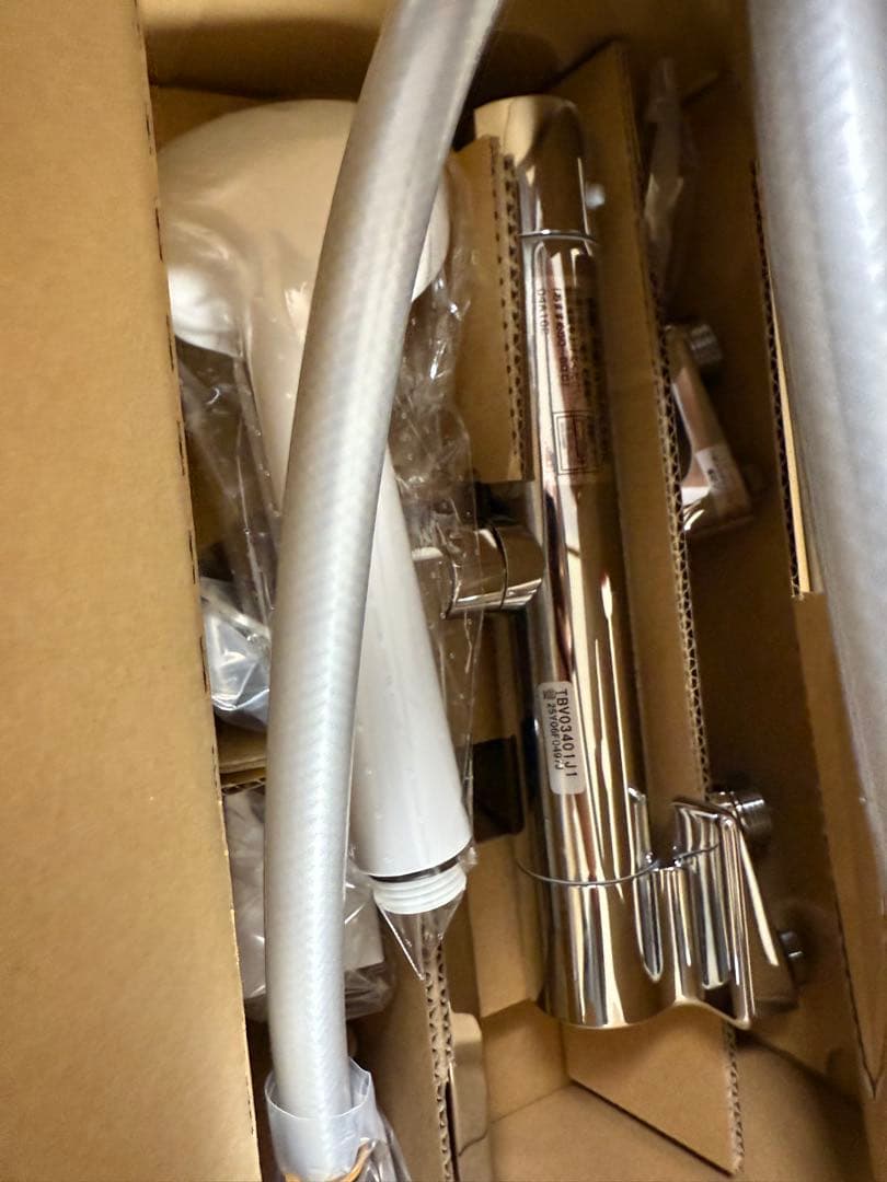 TOTO 浴室用壁付サーモスタット混合水栓 170mm TBV03401J1