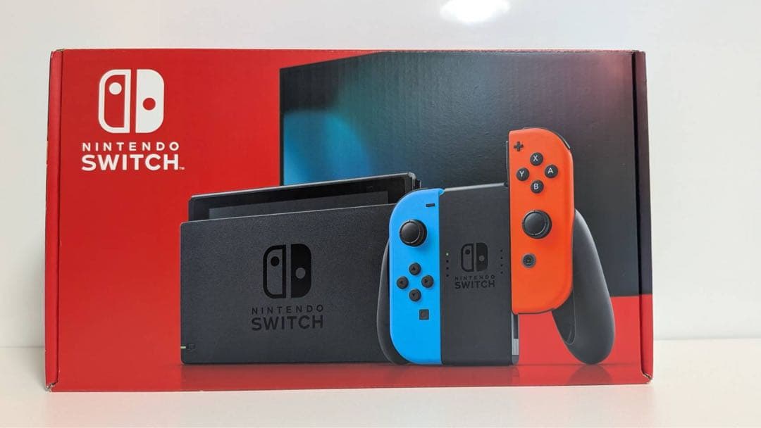 【初期化・動作確認済】Nintendo Switch ネオンブルー