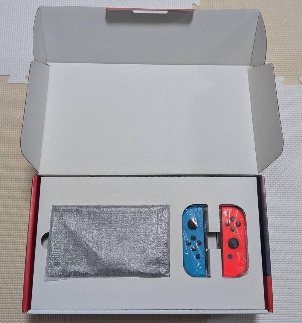 【初期化・動作確認済】Nintendo Switch ネオンブルー