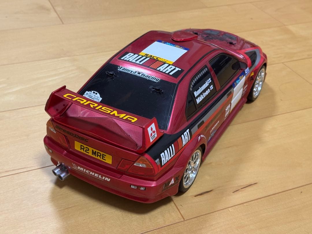 ラジコン 1/10 三菱 ランサー エボリューション ドリフト