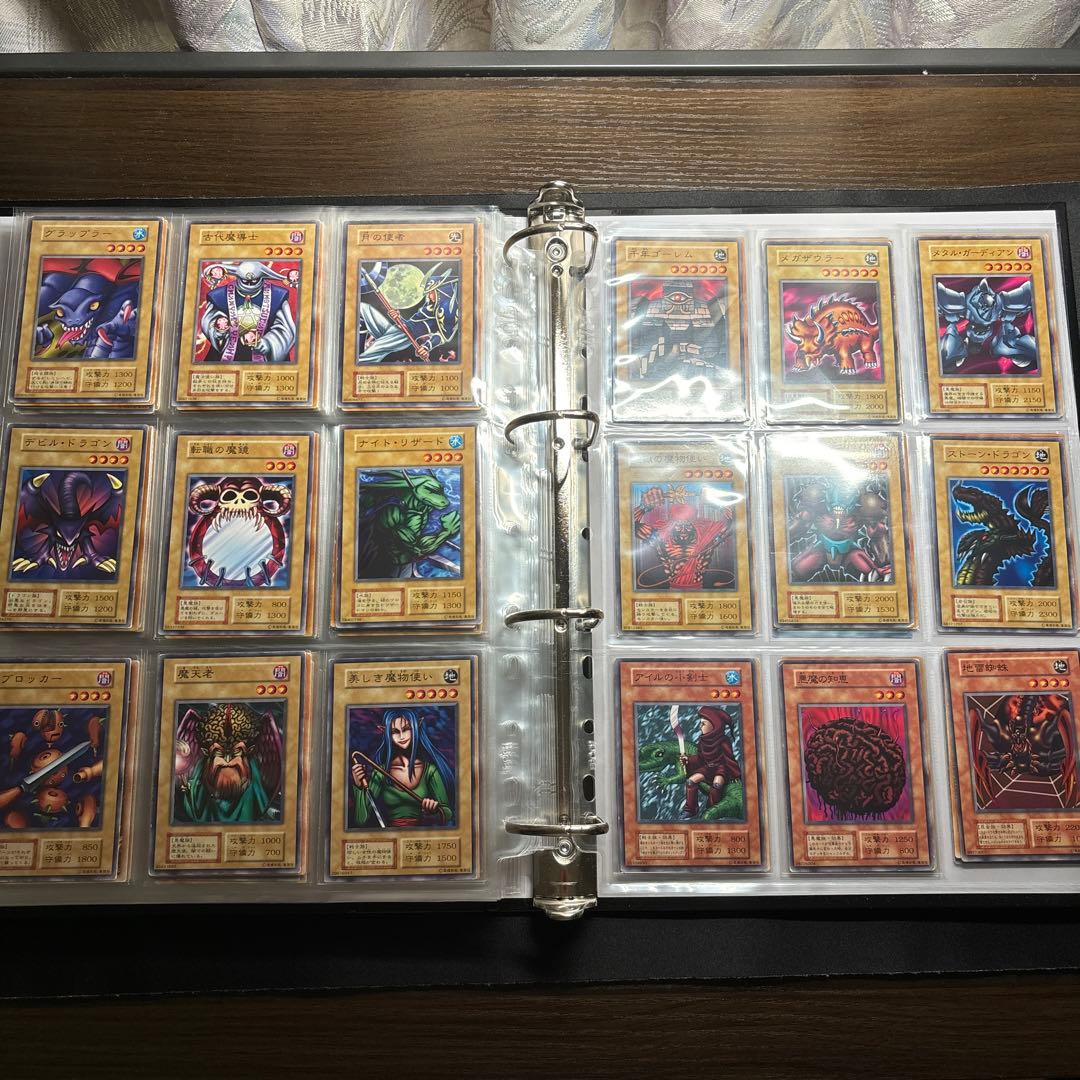 遊戯王　初期　ブースター1〜7 コンプリートファイル　＋スターターボックス