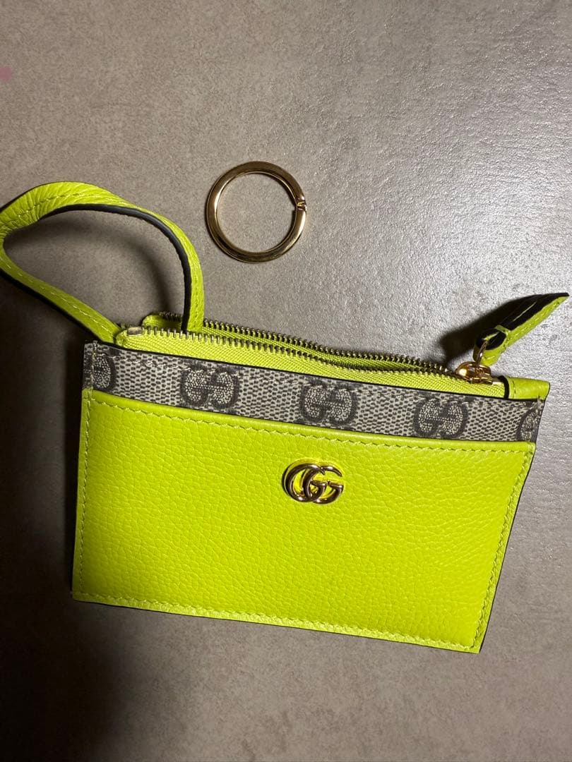 最終お値引きGUCCI ダブルG ジップキーポーチ 新品