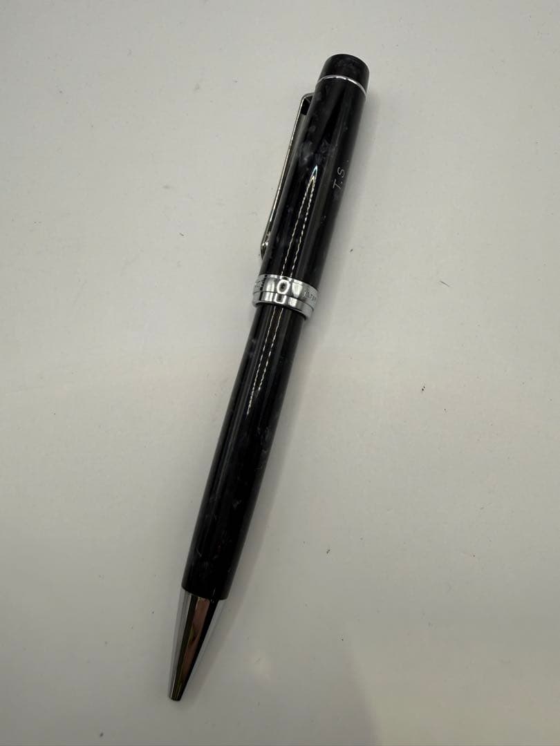 PILOT パイロット　ボールペン・万年筆セット ブラック　イニシャル付き