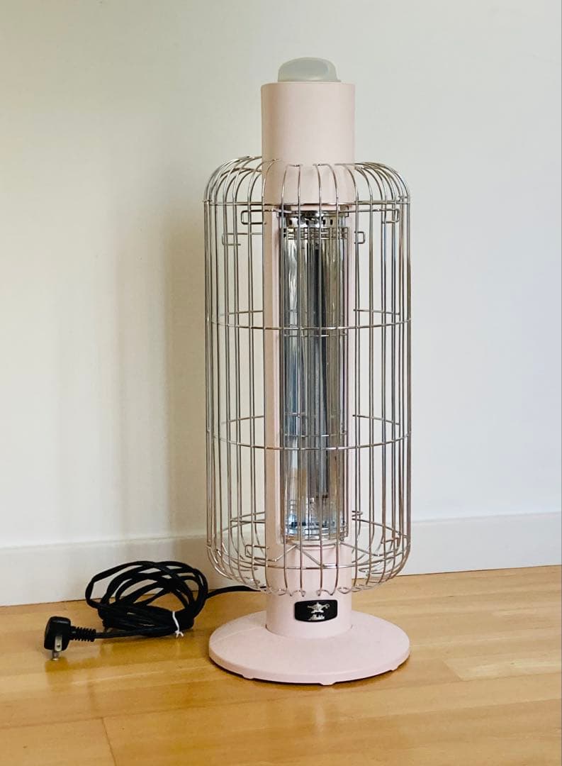 アラジン Aladdin 遠赤グラファイトヒーター　サクラピンク　2段切替 防滴