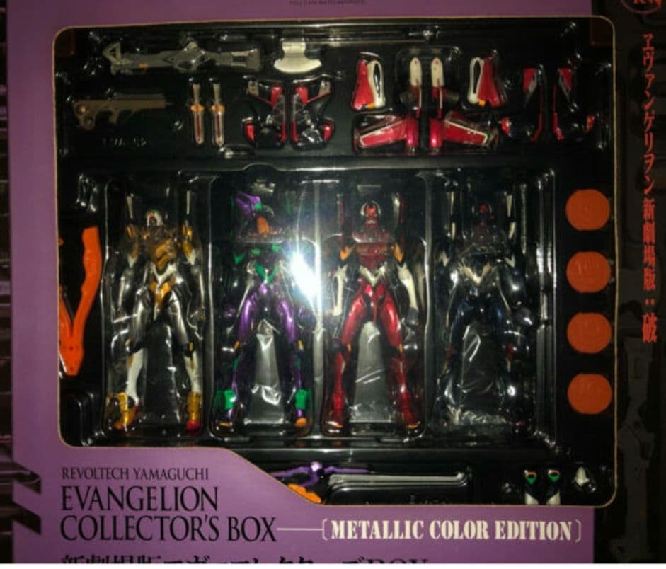 新劇場版エヴァコレクターズBOX メタリックカラー版