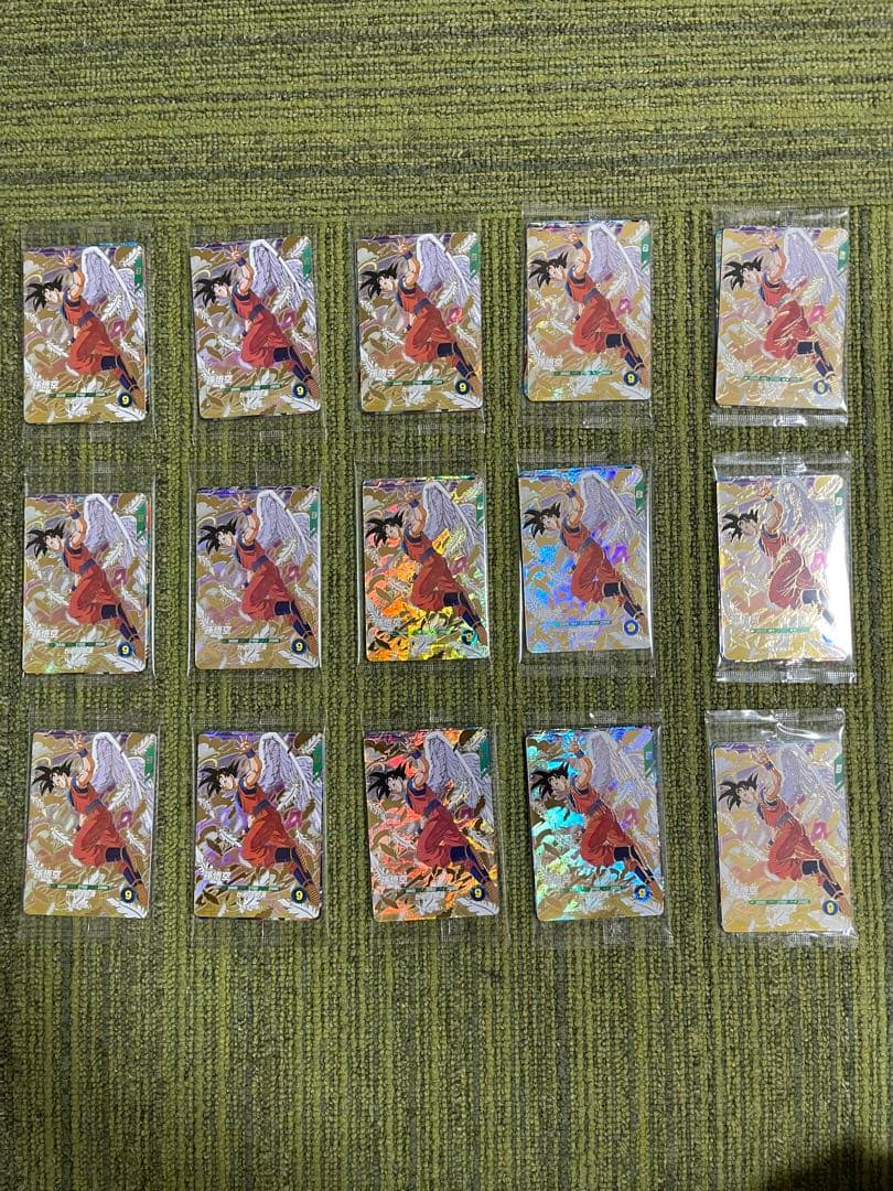 ドラゴンボールスーパーダイバーズ　店頭配布　GDR 孫悟空　ベジータ　バーダック