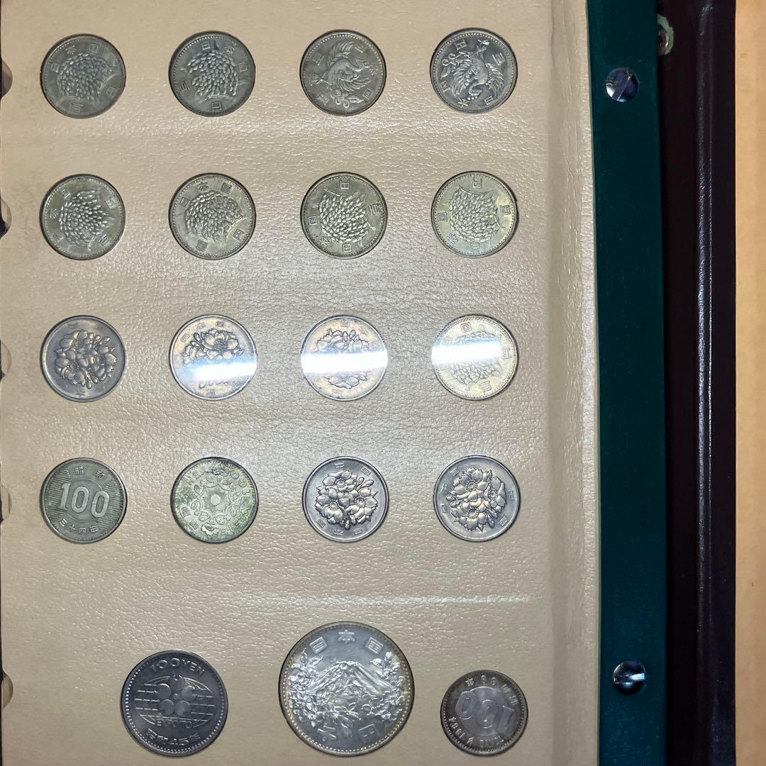 【コンプリート品】貨幣アルバム 美品 シルバー 【現品限り】