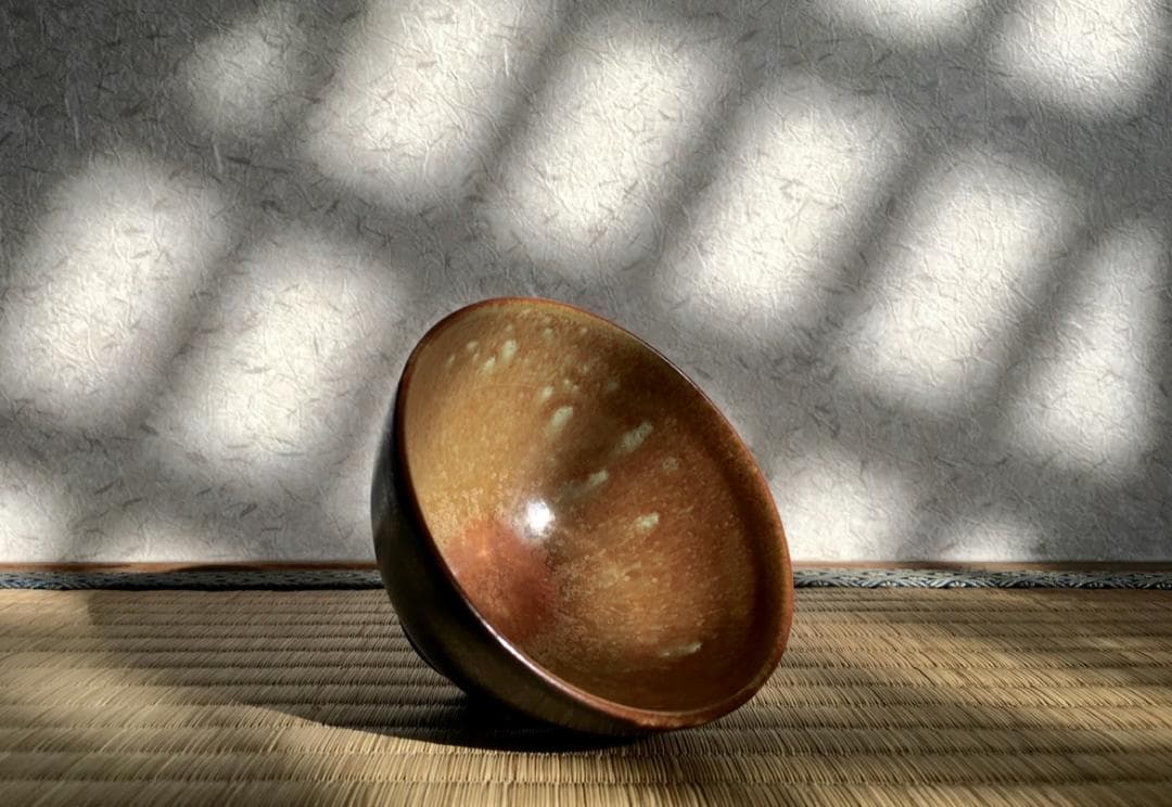 一点物　セーブル　ティーボウル・1930年代薪窯　天然焚き木窯