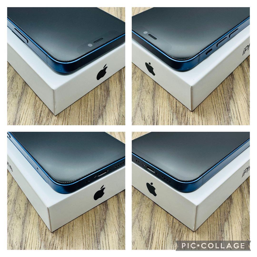 【新品バッテリー】iPhone12mini ブルー 256GB SIMフリー