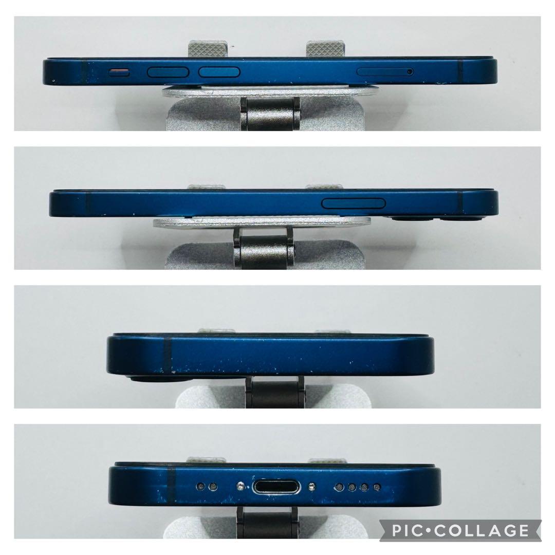 【新品バッテリー】iPhone12mini ブルー 256GB SIMフリー