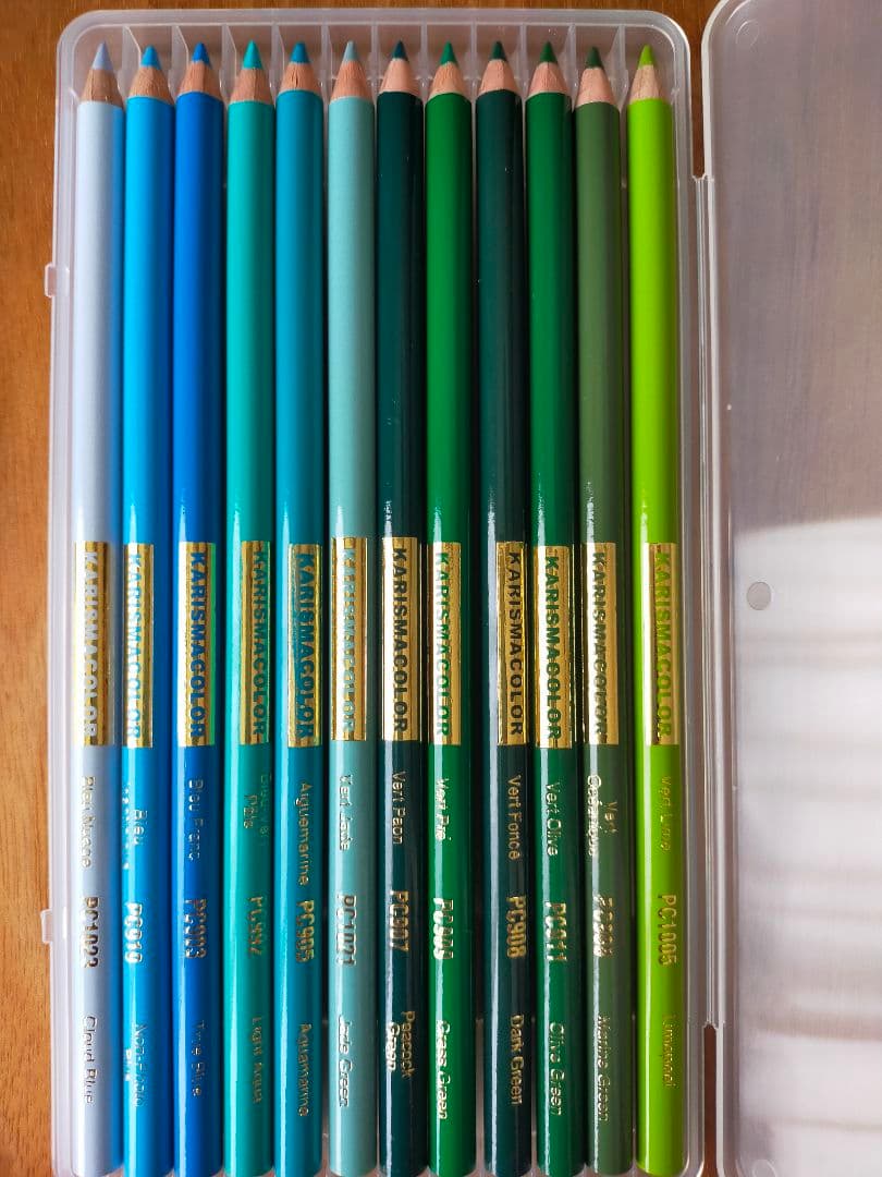 カリスマカラー　油性色鉛筆　72色