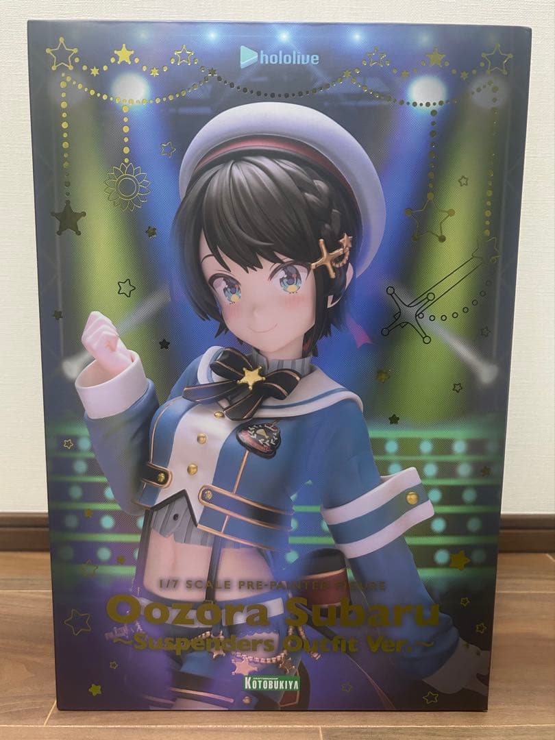 ホロライブ 大空スバル サスペンダー 衣装Ver.フィギュア 表情替えパーツ付き