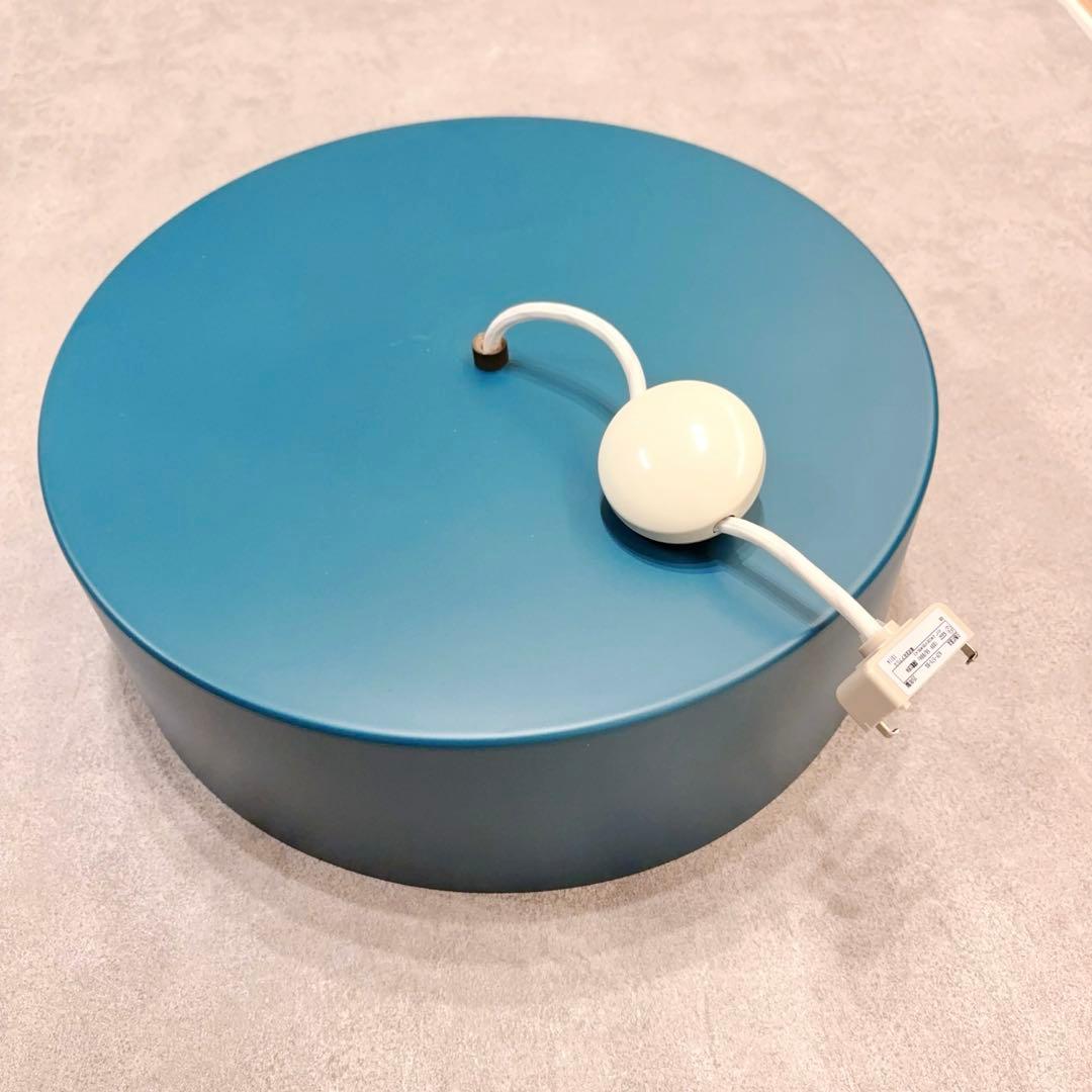 【希少廃盤】unico ウニコ 天井照明　ブルー　LED電球付　レア