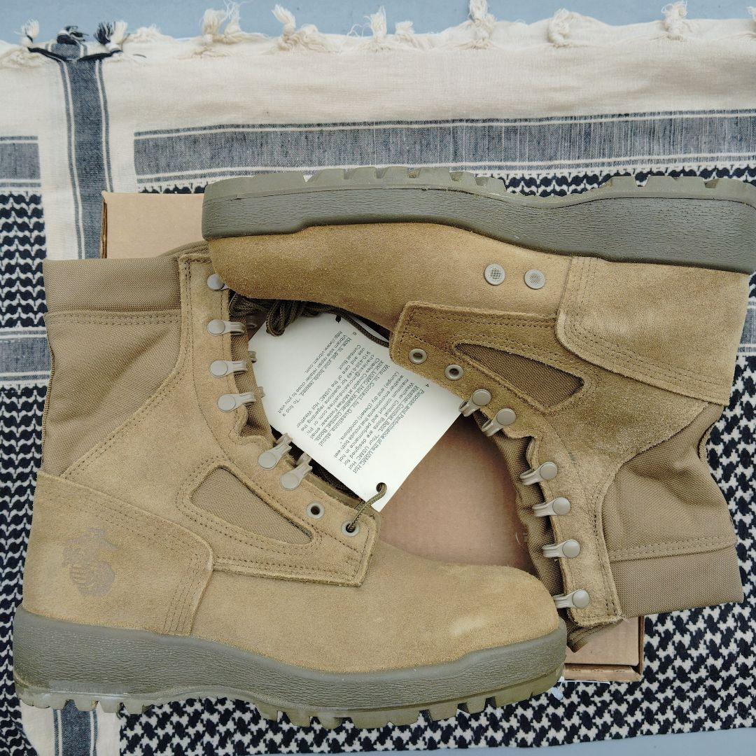 未使用 アメリカ海兵隊実物 McRae ホットウェザーコンバットブーツ 9R